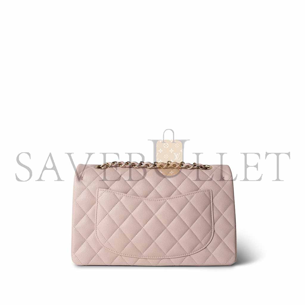 Ch*el light pink caviar quilted classic flap small a37586 (23*14.5*6cm)